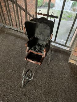 Antique 3 Wheeled Stroller