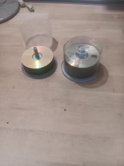 Blank CD-R Spindle Lot of Two