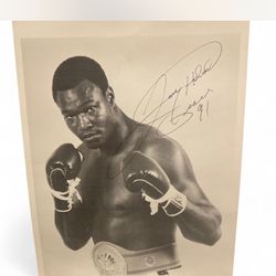 Larry Holmes 1991 Signed Picture
