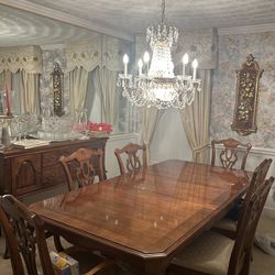  Unique Antique Dining Room Table Set