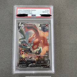 Pokemon Tcg Brilliant Stars Charizard V Alt Art 154/172 PSA 10 Gem Mint