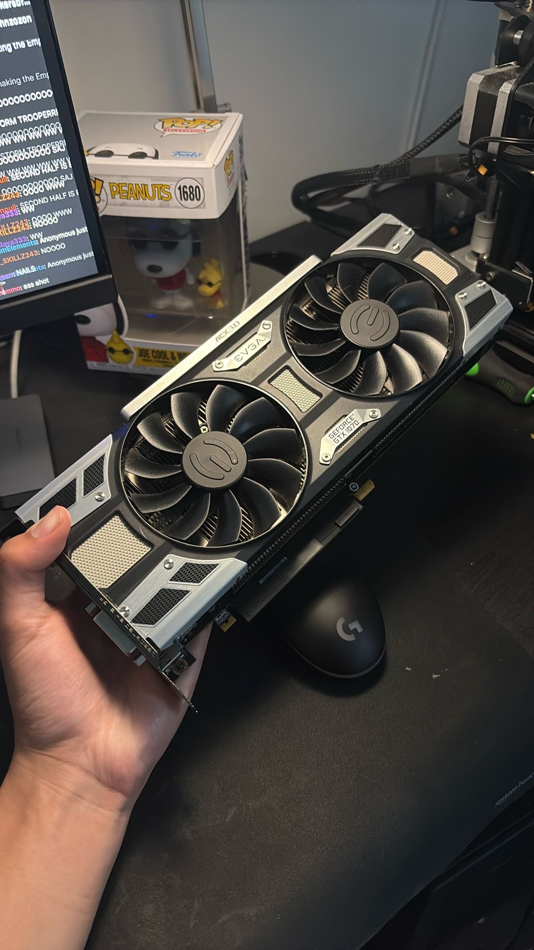 EVGA GTX 1070 - Used / Like New