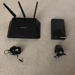 NetGear AC2400 Router And CM500 Modem