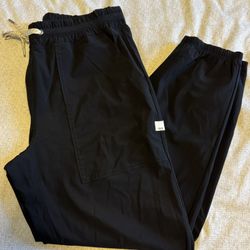 Vuori Size Small Miles Jogger Ankle Women Black Performance Run
