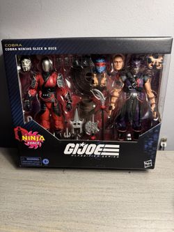 GI Joe Classified Series #160 Slice & Dice Cobra Ninja Force 2-Pack Hasbro