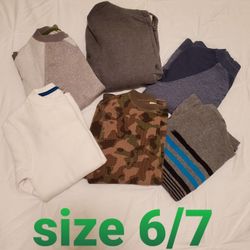 Size 6/7 boys sweaters