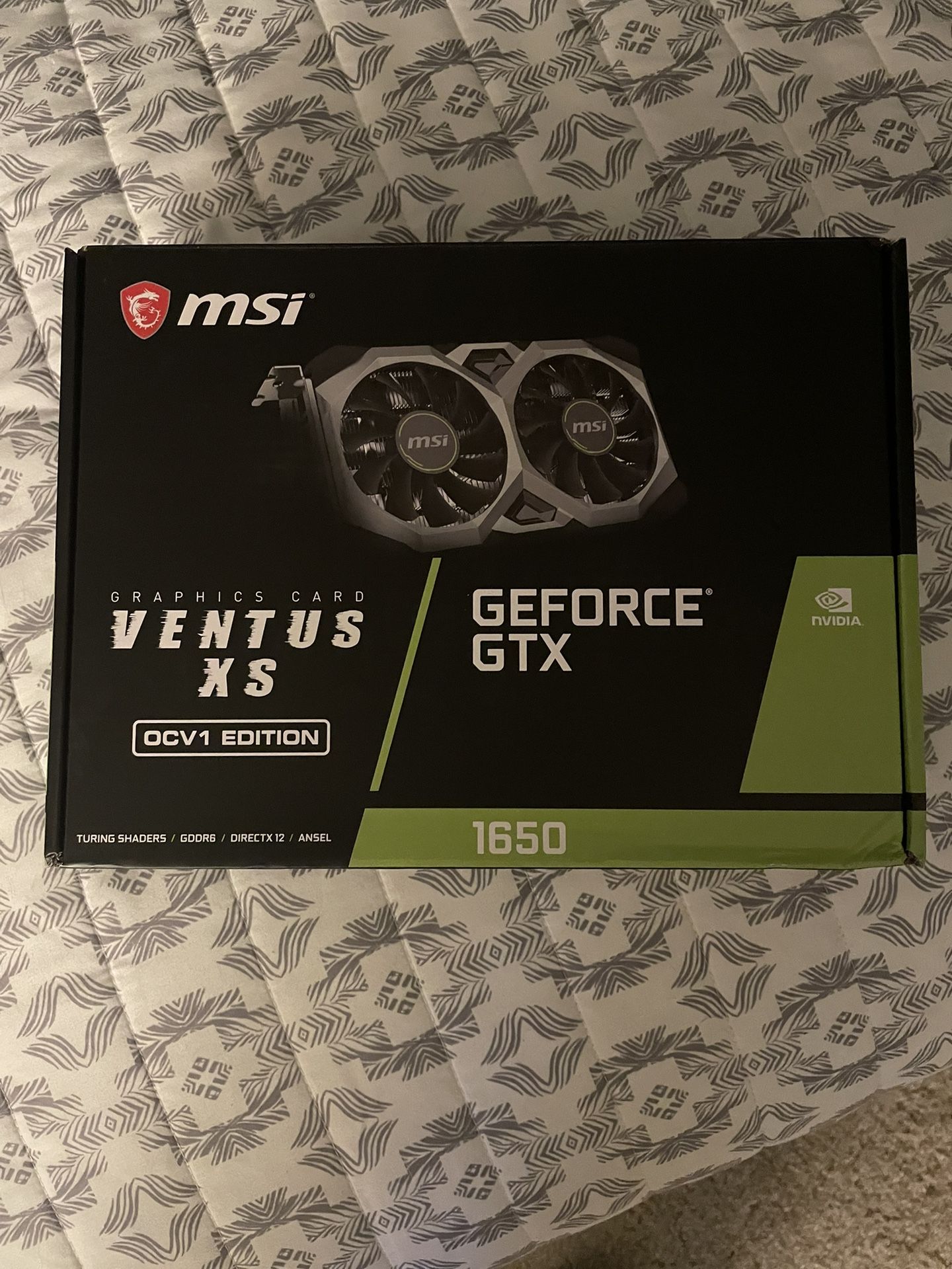 MSI Geforce GTX 1650 D6 Ventus XS OCV1Video Card 