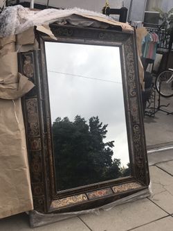 Antique Israel mirror