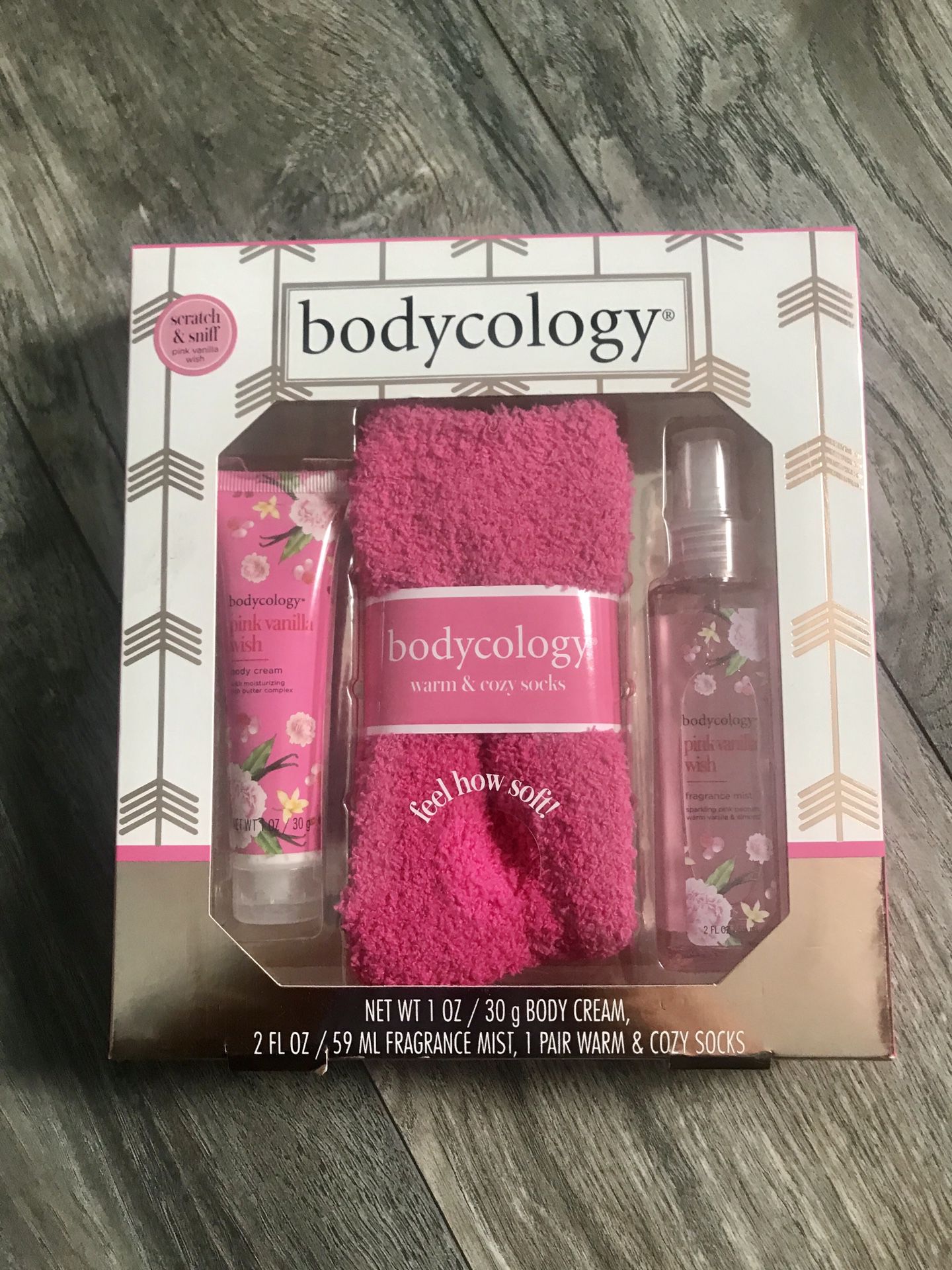 Bodycology Set in Pink Vanilla Wish