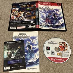 Kingdom Hearts Re: Chain of Memories PlayStation 2 PS2 Complete CIB w/ Manual