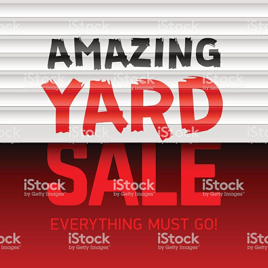 Yard sale Saturday October 5 2019