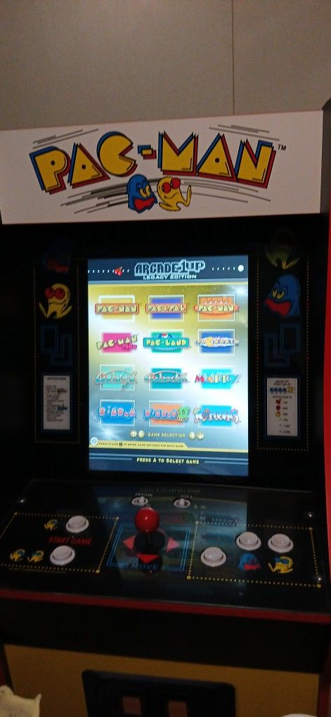 Pac Man kid's Arcade Machine
