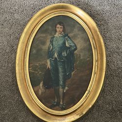 “BLUE BOY” vintage painting