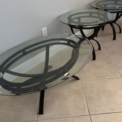 Living Room  Metallic Tables