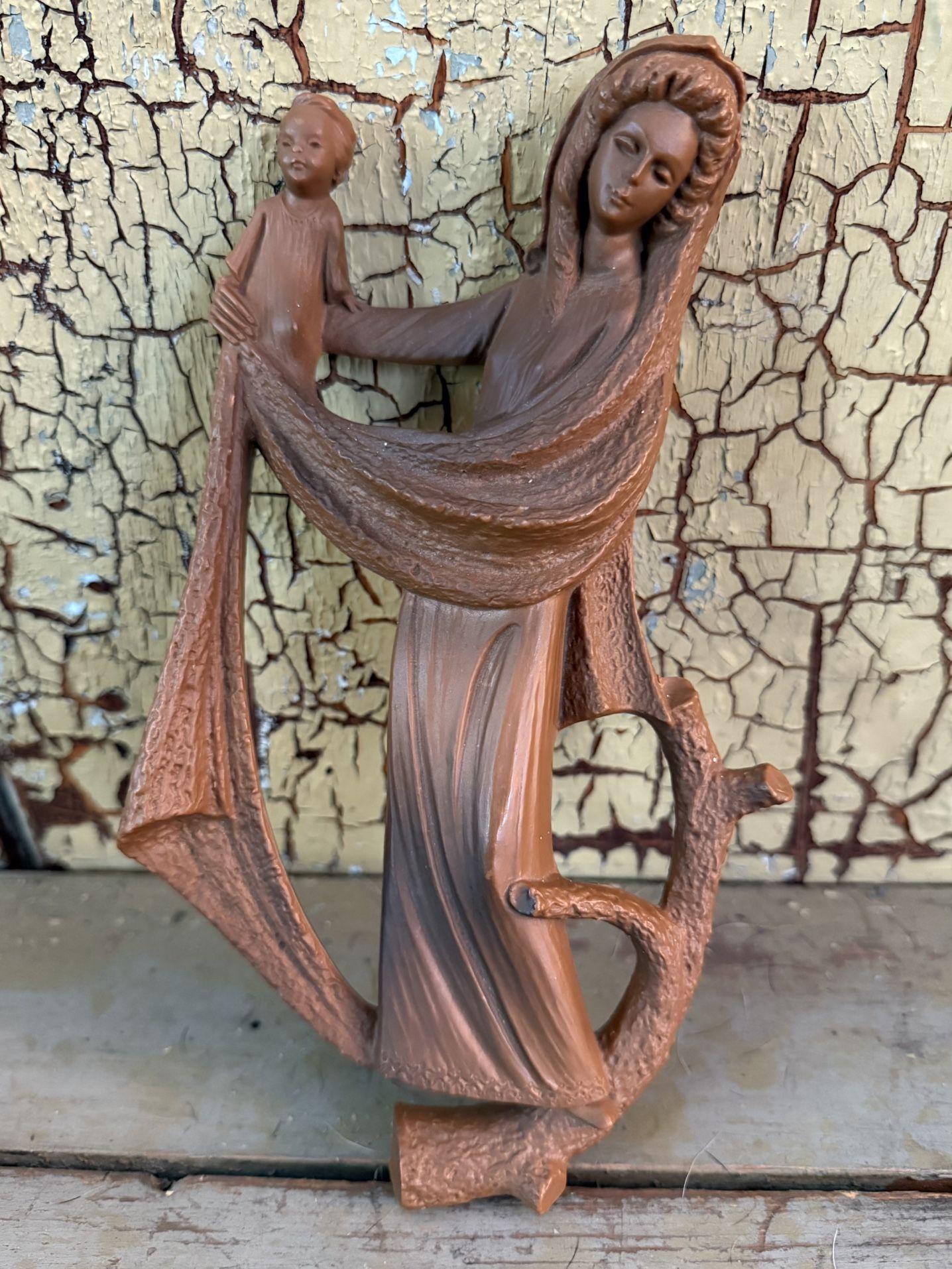Mary And Jesus Wall Plaque