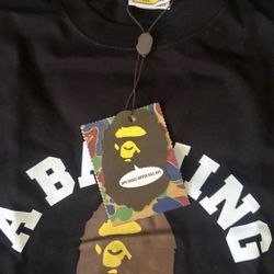 extra large black bape T for the LOW
