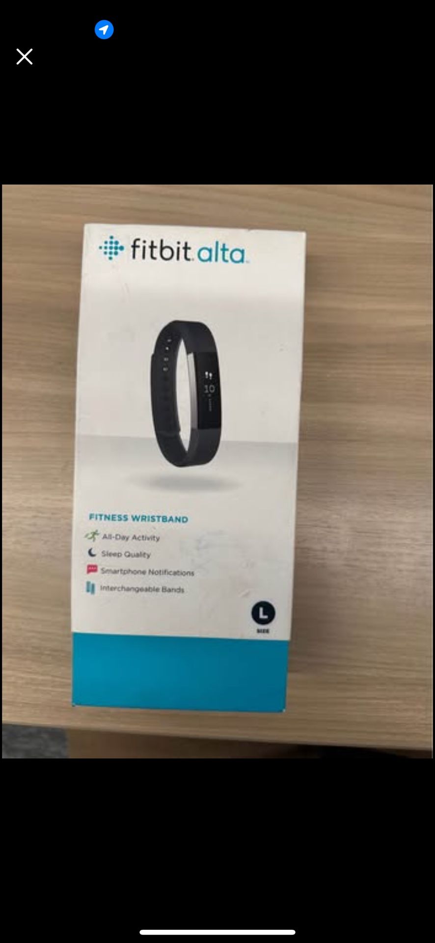 $20 Fitbit Alta (size L)