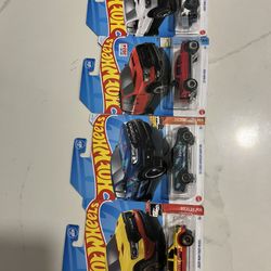 Hot Wheels Truck Lot – Factory Sealed (5 Cars)