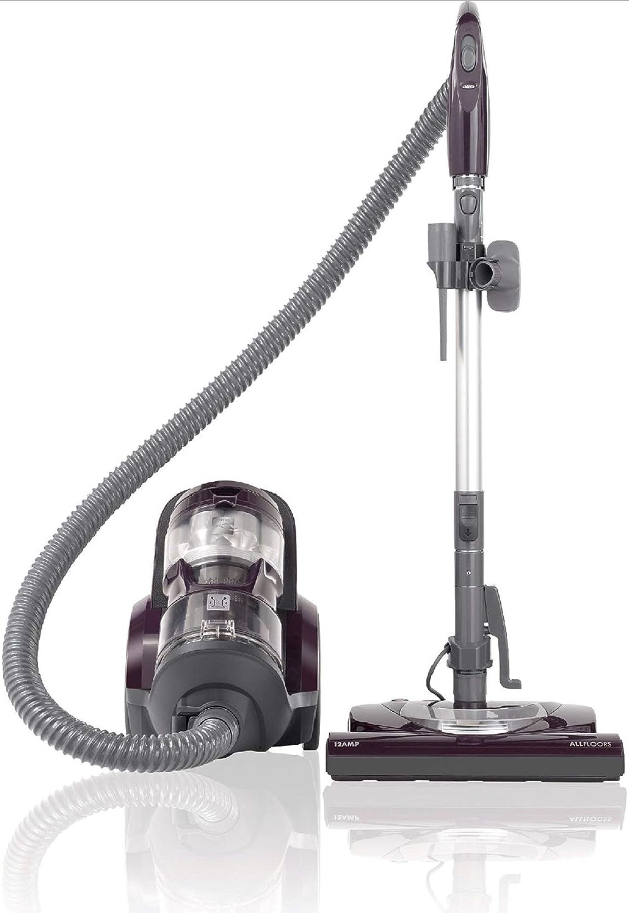Kenmore Friendly Lightweight Bagless Compact Canister Vacuum, HEPA, Extended Telescoping Wand, Retractable Cord and 2 Cleaning Tools, Pet PowerMate + 