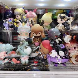 30 Pop Mart Figures With Cards SEE DESCRIPTION