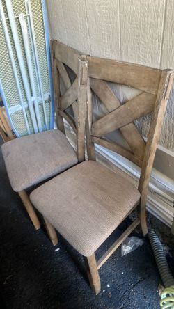 Free dinner chairs and ironing  table