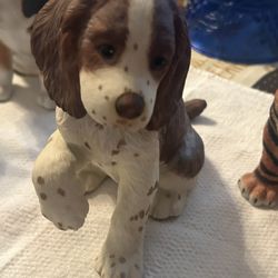 Lenox  English Springer Spaniel Puppy Fine Porcelain 1997