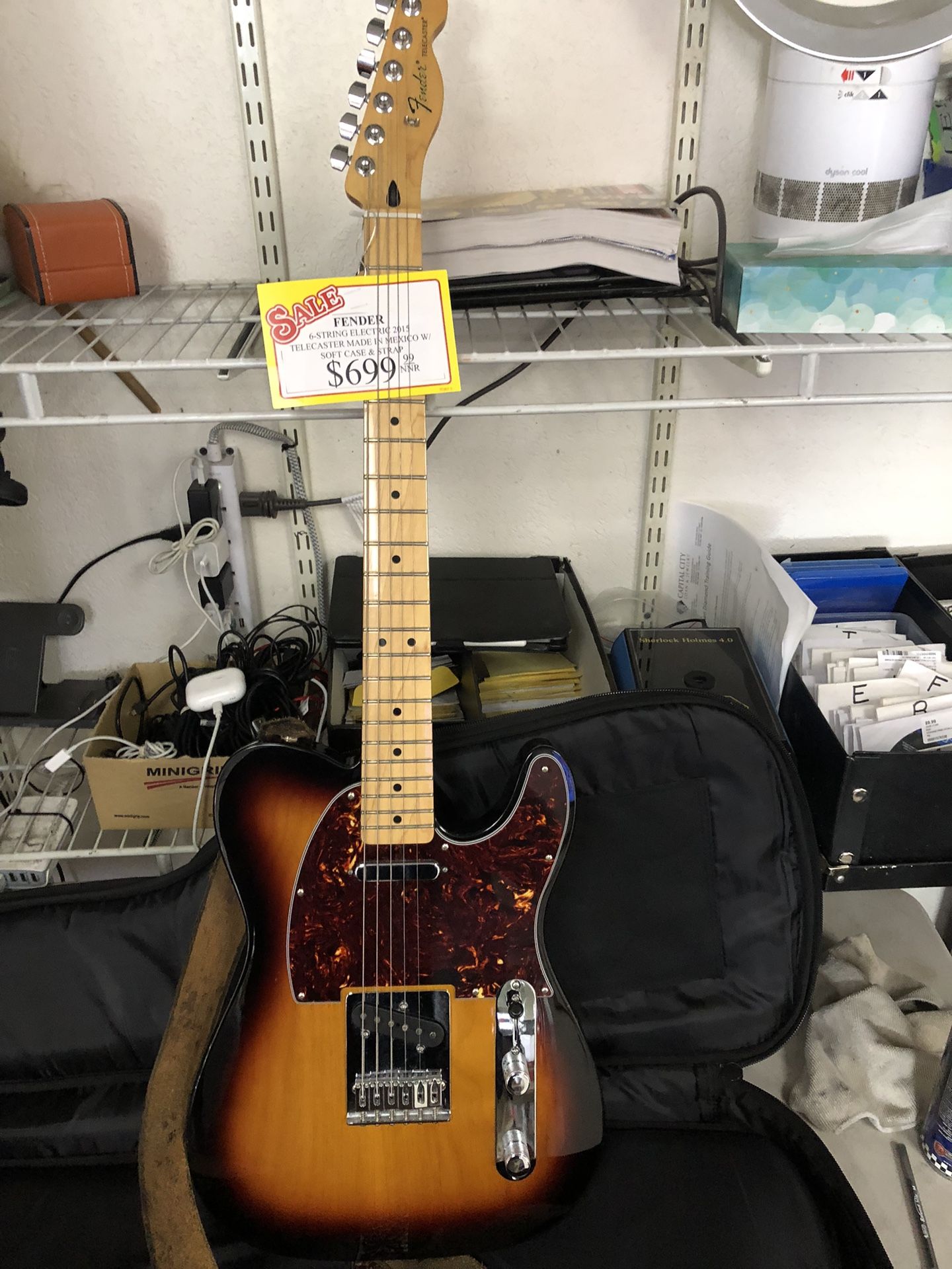 2015 Telecaster 6-string Fender Electric Guitar With Soft Case 531719