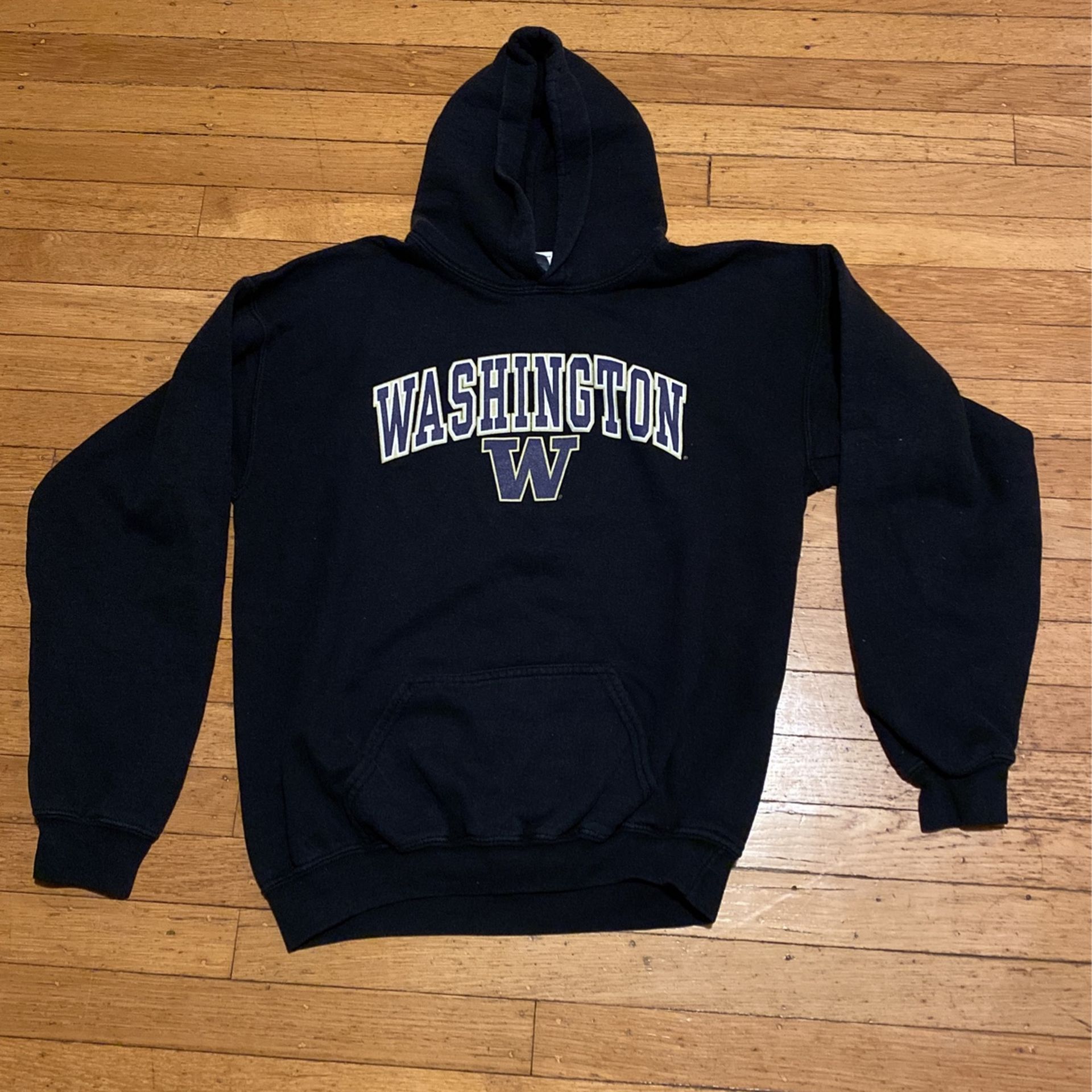 University Of Washington Boys Youth XL Black Hoody