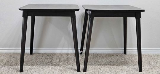Side Tables  - Mahagony finish