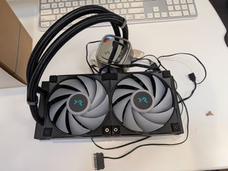 DeepCool LS520 240mm AIO Liquid CPU Cooler – Black