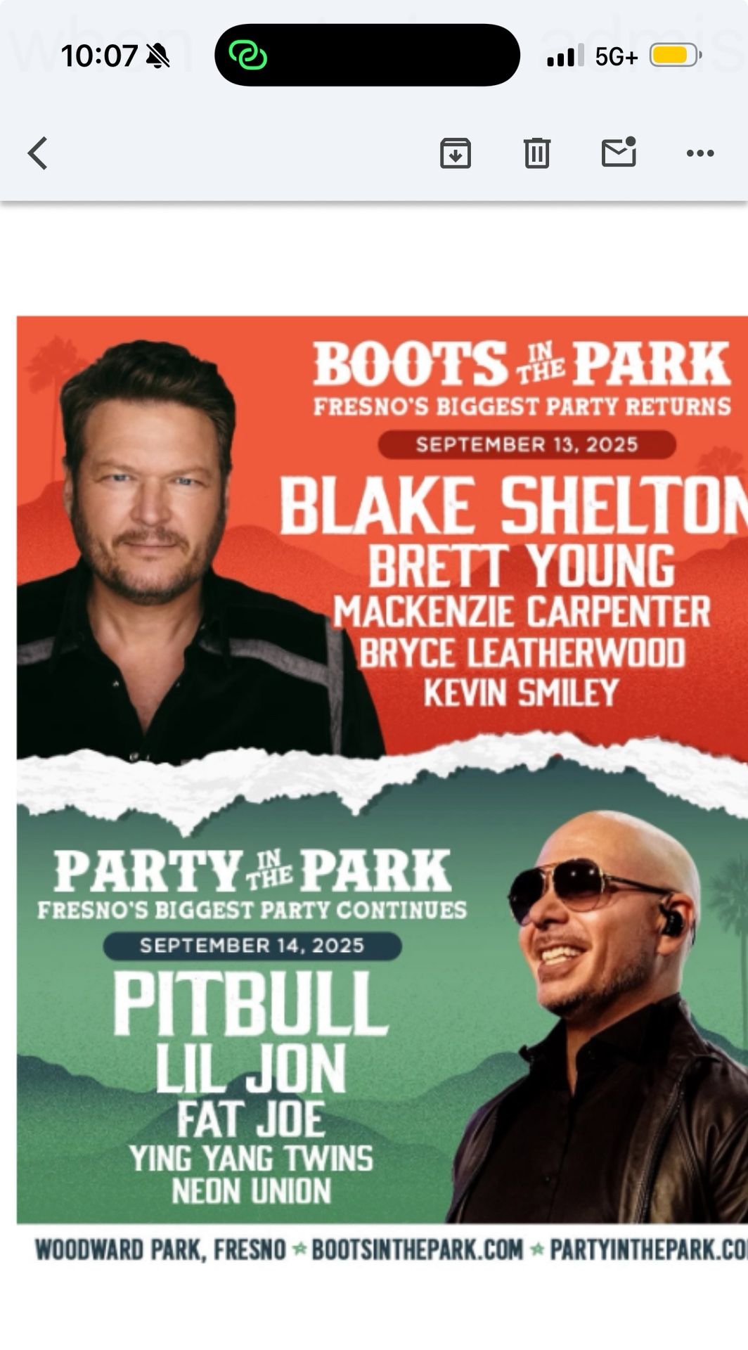 Boots In The Park
