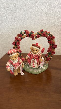 Cherished Teddies King & Queen Of Hearts