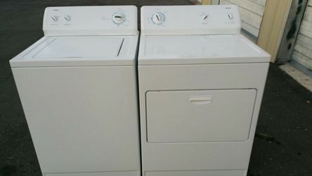 Whirlpool washer dryer set