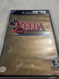 Game cube the legend of Zelda the wind waker