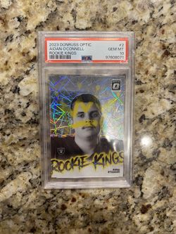 Aidan O Connell Case Hit Rookie Kings Psa 10