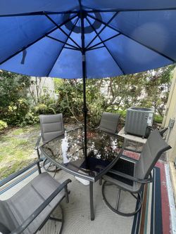 Juego de mesa patio