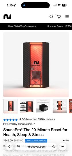 Nurecover sauna