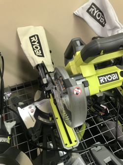 Ryobi 7 1/4 sliding Miter Saw New
