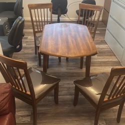 Small Dining Table w/ 4 Chairs (optional Delivery)