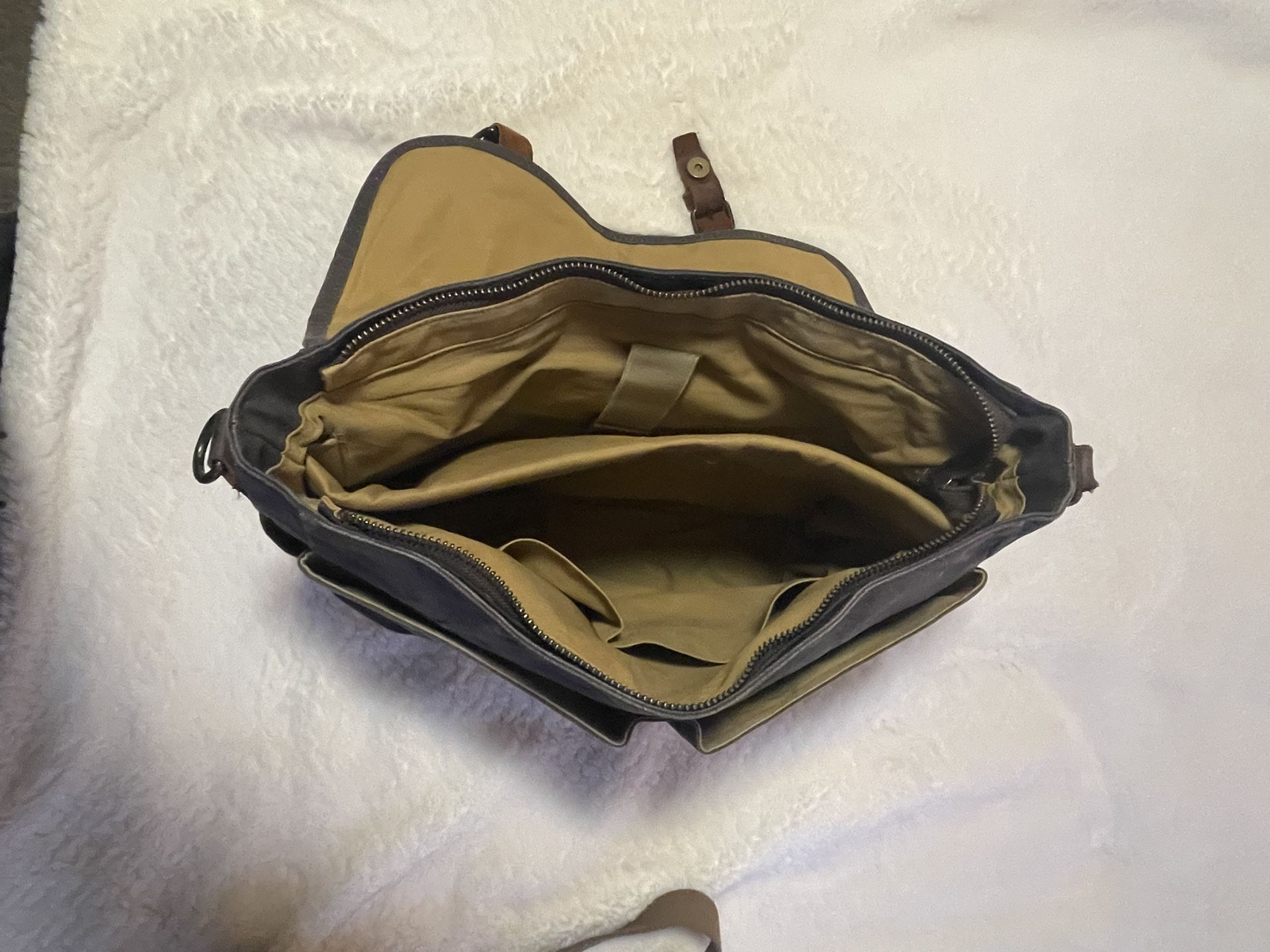 Canvas Messenger/Professor Bag