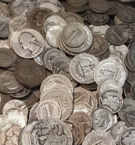 90% Silver Half Dollars, Quarters, Dimes UNDER SPOT!