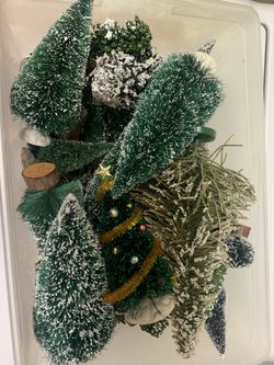 Christmas Tree Village Fun $5