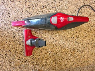 Dirt devil hand vac with attachment electric