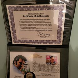 Elvis presley  silver coin