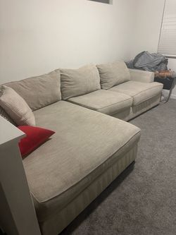 Large Sectional with full size chaise