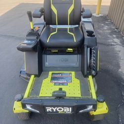 RYOBI 80V HP Brushless 30 in. Battery Electric Cordless Zero Turn Riding Mower 2 80V 10AH BATTERIES $2,500 