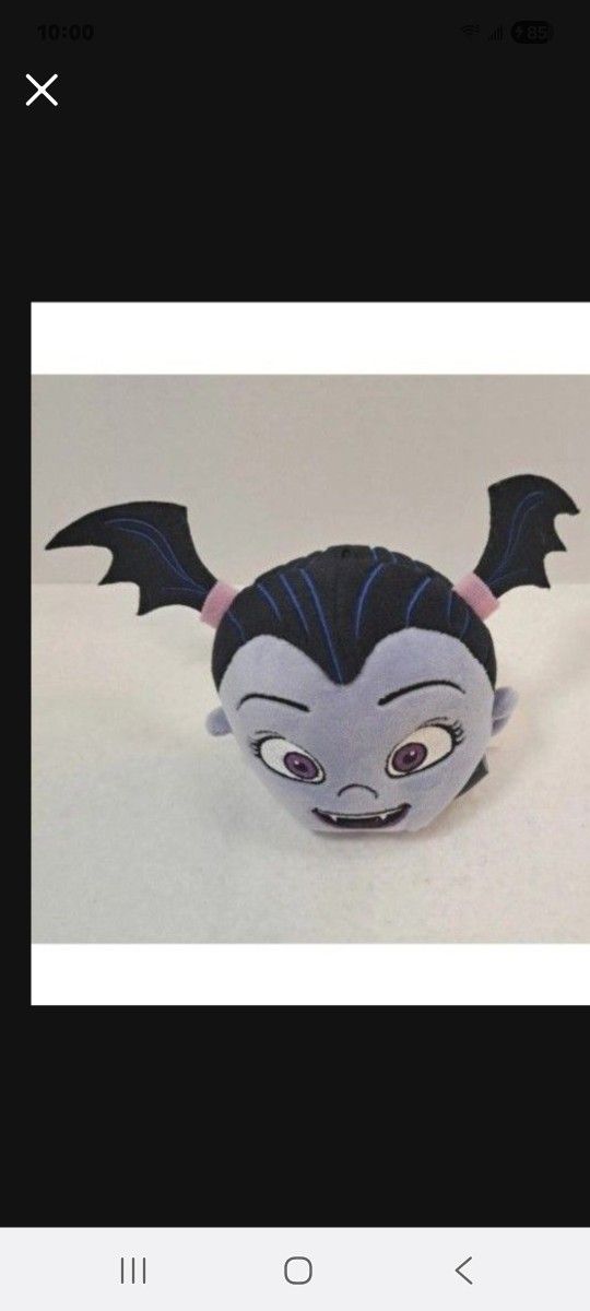 Vampirina Fluffball Ornament Disney Junior Ghoul Plush Halloween Decor Hallmark