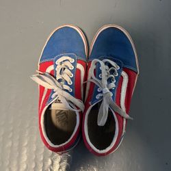 Youth Old School Size 2 Red White And Blue 