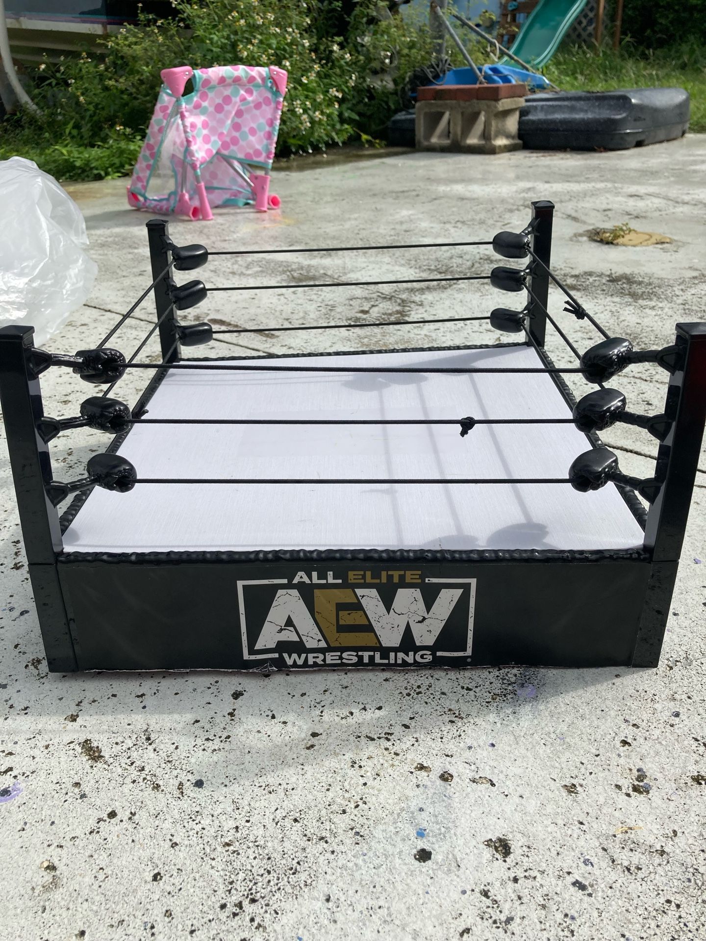 Plastic Wrestling Cage