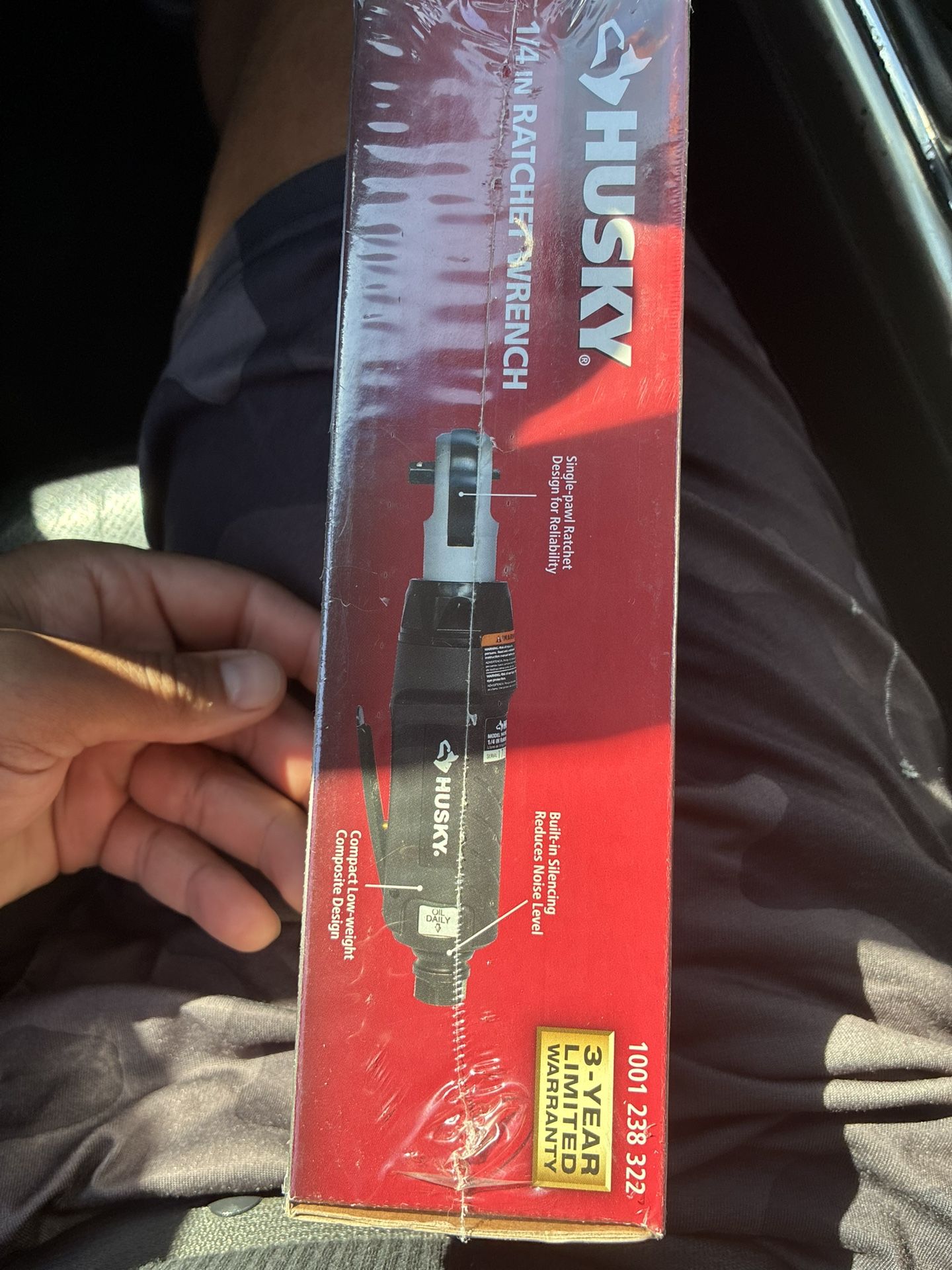 Husky 1/4 IN RATCHET WRENCH NEW